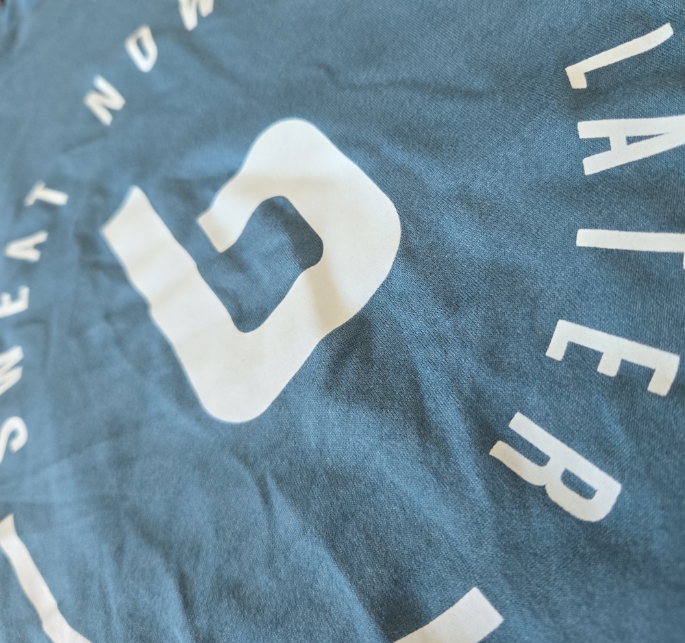 Burn Boot Camp Slate Blue with White Graphic